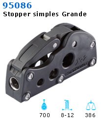 Nautos-Laser Parts-# 34018-COCKPIT Rubber Cork- 6 Pieces Set-Sailboat Hardware