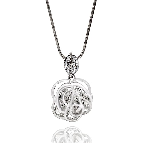 Collier long chaîne pull résout le problème des vêtements unis trop simples