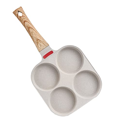 SMASOLO Sartén para Huevos con Orificios Antiadherente Panqueques Tortillas Mango Resistente y Fácil Limpieza para Cocina y Gas