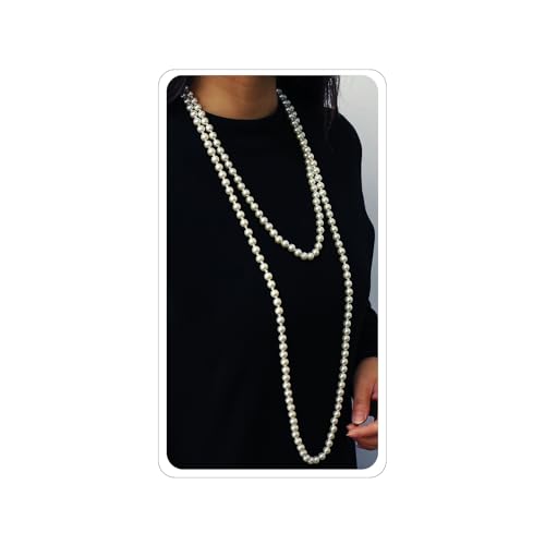 Long Pearl Necklaces for Women 70