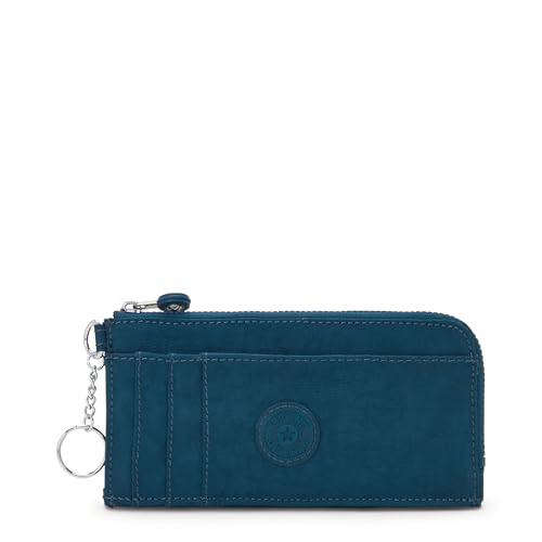 Image of Kipling Women's Dafni Wallet, Triple Card Slots, Keychain Ring, Super Slim