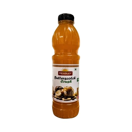HEADLEY Butterscotch Crush Fruit use as Topping For Cakes, Ice Creams and Make Thick Shakes Natural Pulp Cocktails, Mocktails, Milkshakes, Slushes, Non Alcoholic Mix (ButterStoch Crush)-image-32