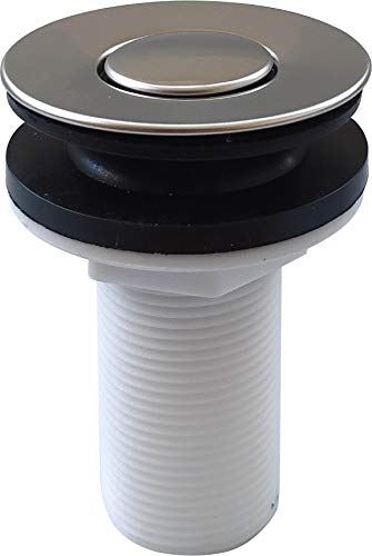 Ralo pia 7/8 Válvula Click Inox de Banheiro Lavatório Cuba Escoamento Flvx Hidro