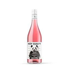 Not Guilty Rose Wine - Alcohol Free 6x75cl, 0 percent alcohol by volume
