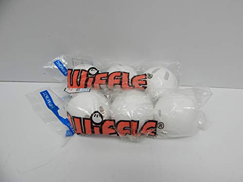 WIFFLE 3 Baseball Official Balls in Polybag, 2 Piece