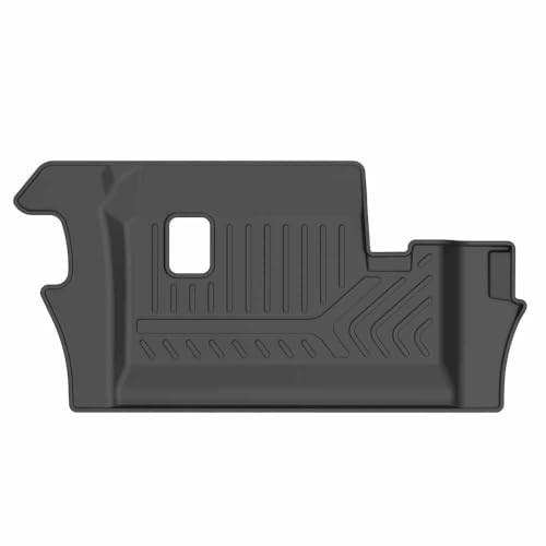 Image of GFX 3D Life Long Car Floor Mats, Compatible with XUV-700, 6 Seater with Trunk (2021) Onwards, Black, Set of 5