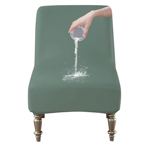 Funda impermeable para silla sin brazos lavable y con elástico inferior 2