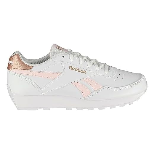 Reebok Rebobinado, Zapatillas Mujer, Porcelana Blanca Rosa Oro Rosa, 38.5 EU