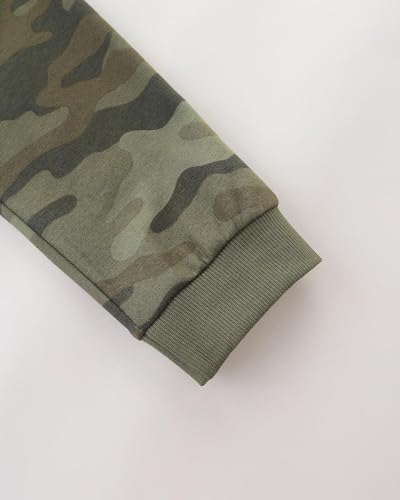 Meufam Newborn Baby Boys Sweatpants Camouflage Pattern Jogger Pants Little Kids Drawstring Elastic Pull-On Pants4