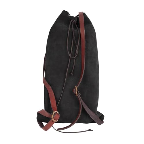 Sac en cuir véritable de grande capacité au style vintage et décontracté