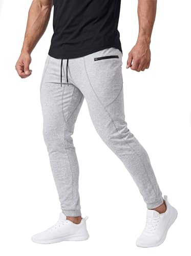 Image of MAIKANONG Mens Slim Fit Joggers Tapered Sweatpants for Gym Running Athletic