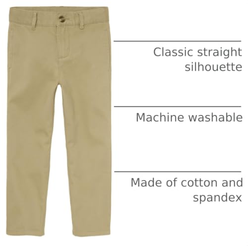 Image of The Children's Place Boys Stretch Relaxed Straight Chino Pants