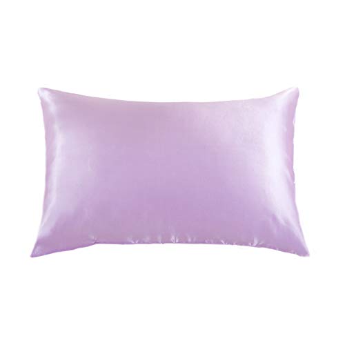 Tim & Tina - Funda de almohada de satén de seda 100% pura de morera, buena para la piel y el cabello