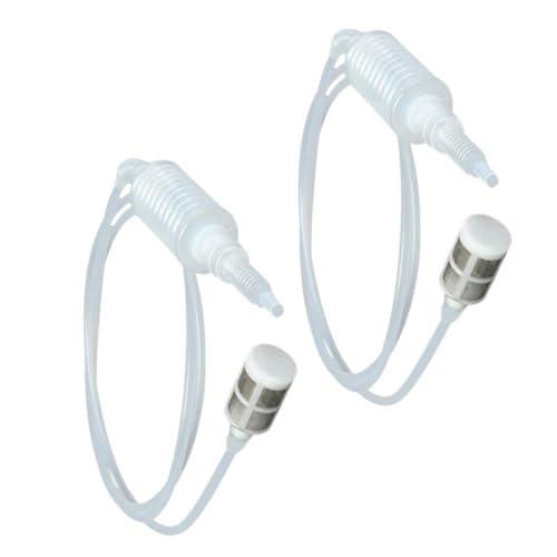 COLLBATH 2pcs Beer Filter Wine Making Tools Home Siphon Pump Racking Siphon Tube Set