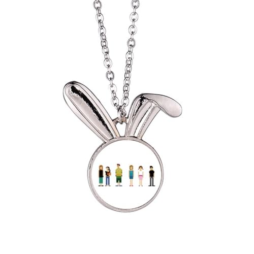Collier lapin Art déco : le bijou léger qui ne noircit pas et ne pèse pas sur le cou