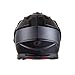 O'NEAL | Casco de Moto Enduro Adventure Street | Aberturas de ventilación para un máximo Flujo de Aire y refrigeración, Visor Solar Integrado | Casco Sierra Flat V.22 | Adulto | Negro | Talla L