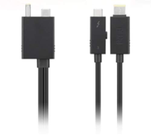 Thunderbolt Cable (M) (M) - Thunderbolt 3-2.2 ft - Black - Cru
