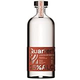 Quarter Proof | Gin 70cl Light London Dry Spirit | 15% Vol | Low Calorie, Vegan, Sugar Free, Mid Strength Low Alcohol Gin Distilled in the UK