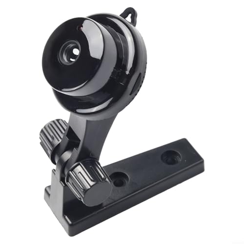 CNANRNANC Cámara de seguridad inalámbrica 1080P con visión nocturna, audio bidireccional y detección de movimiento, uso en interiores y exteriores, soporta almacenamiento de tarjetas TF de 64 G