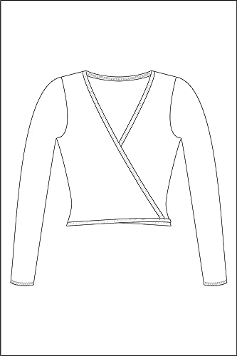 Wear Moi Menuet Girl's Knitted Acrylic Cross Over Top2