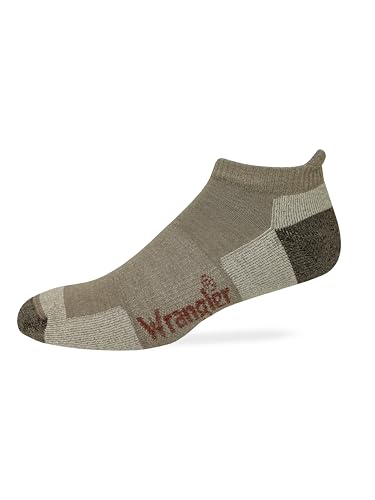 Wrangler Mens Merino Wool Outdoor Performance Tab Ankle Socks 1 Pair Pack