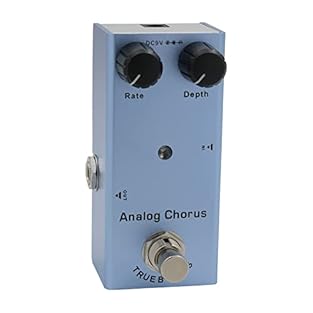 PORTABLE AND LIGHTWEIGHT: This single pedal for electric guitar is compact and easy to carry, for musicians on the go. COLORFUL SOUND: The circuit of this pedal provides a more vibrant and diverse guitar sound, enhancing your musical performance. LED...