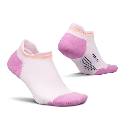 Image of Feetures Elite Max Cushion No Show Tab - Running Socks for Men & Women, Athletic Compression Socks, Moisture Wicking