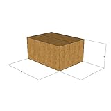 50 New Corrugated Boxes - 8x6x4 Multi-Depth 2" - 32 ECT