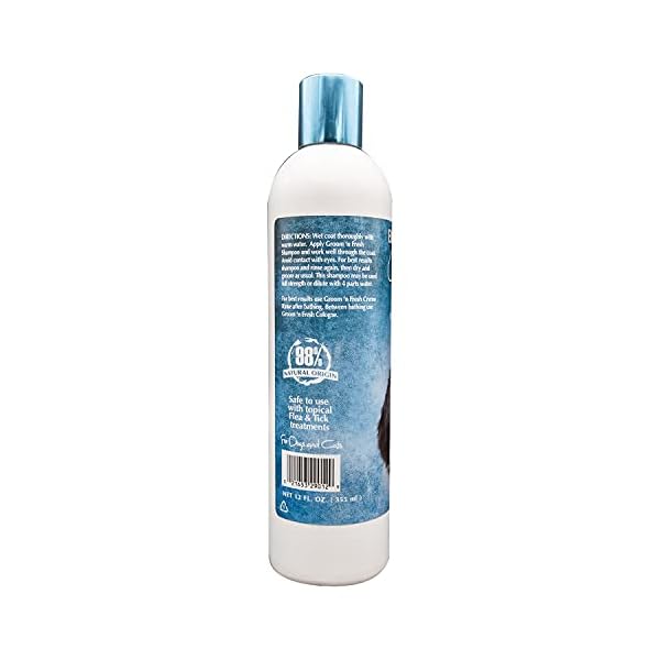BIO-GROOM - Groom'n Fresh Shampoo - Geruchsentfernendes Hundeshampoo - Rückstandsfreies und schnelles Ausspülen - Mit Sojaprotein - Sulfatfreies Hundeshampoo - 355 ml – Bild 3