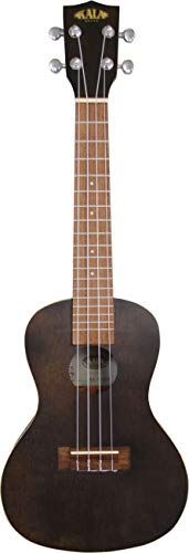 KALA カラ ウクレレ Exotic Mahogany Series エキゾチックマホガニーボディ コンサート ブラックカラー KA-CEMBK