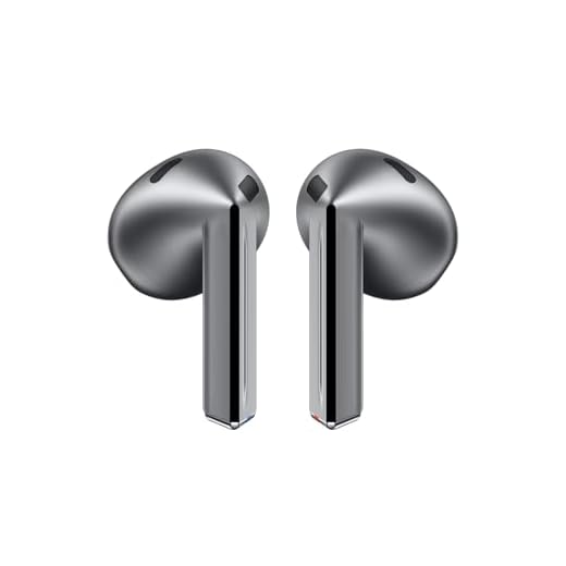 SAMSUNG Galaxy Buds3 kabellose Kopfhörer mit aktiver Geräuschunterdrückung Silber, bunt, S71004447