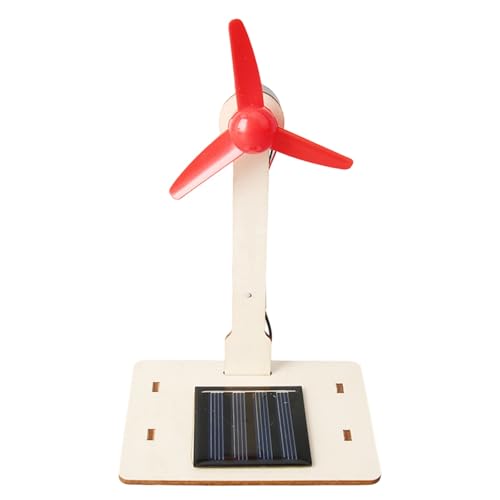 Science Experiment Kits Solar Energy Fan Model Kits Física Experimento Set STEM Toy para Aulas Demostraciones Juguetes de Ciencia Infantil Modelo de Ventilador de Energía Solar para el Hogar