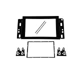 SAIBOL Cadre Radio Kit D’Outils pour Habillage Tableau Bord Radio Fascia DVD 2din Cadre pour Chevrolet pour Aveo pour Lova pour Captiva pour Gentra 2007 + Autoradio Façade