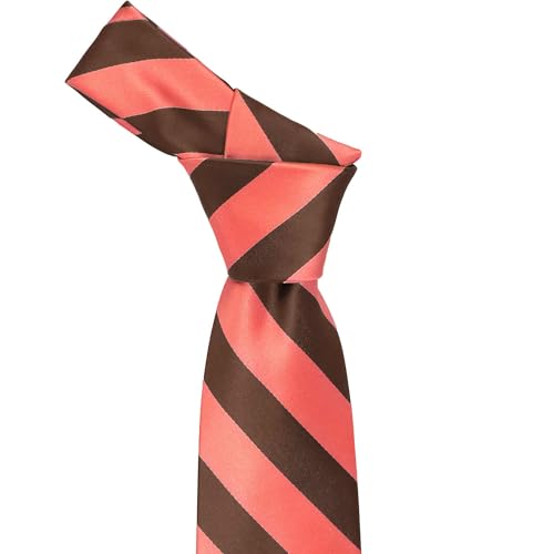Image of tiemart Men's Striped Tie Standard Length