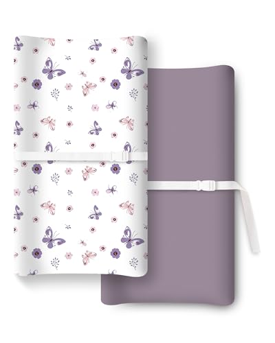 TotChill Extra Stretchy Changing Pad Cover, Ultra Soft Premium Jersey Knit Changing Pad Sheets, Unisex for Boys Girls, Fits All Standard Changing...