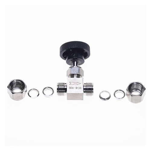 Vanne à pointeau 10mm en acier inoxydable 304 haute pression - 3