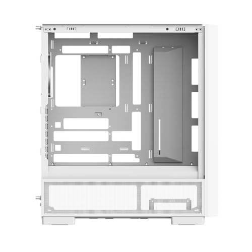 Image of Thermaltake S380 TG ARGB; Mid Tower Chassis; 1x120mm SF120 ARGB & 1x360mm SF360 ARGB PWM Fans Included; 360mm Radiator Support; 400mm GPU Clearance; Hidden Connector Support; Snow; CA-11K-00M6WN-00