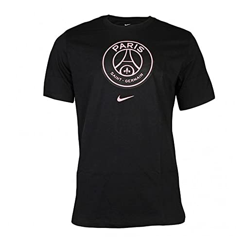 Nike 2021-2022 PSG Evergreen Crest Tee (Black)