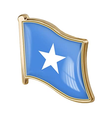 Image of vmcoatdu Country Flag Pin Badge International Travel Brooch Metal Alloy Souvenir Pin for Hat Clothes Backpack