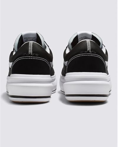 Vans Vans - Unisex Old Skool Overt Cc Shoes, Color Black/White, Size: 3.5 D(M) US Mens / 5 B(M) US Womens