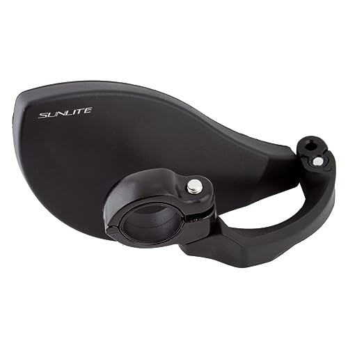 Sunlite Mirror High Impact HD Clamp-On Pair Black