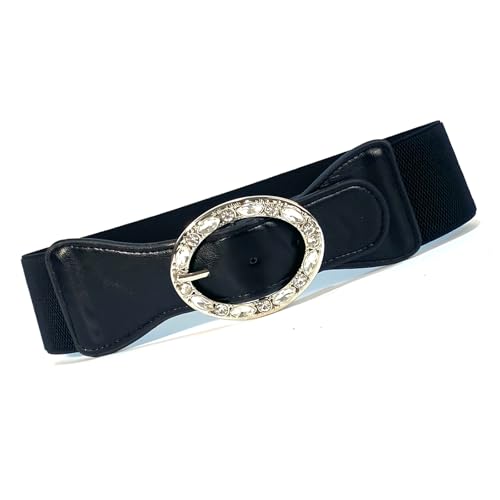 UncleS Stylish Glitter Sequin Belt Fashionable Women Women's Waistband Leopard For Everyday Clothing Adjustable Waist Print