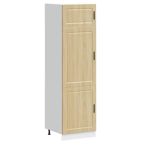 vidaXL Armadio da Cucina Porto Rovere Sonoma in Legno Multistrato