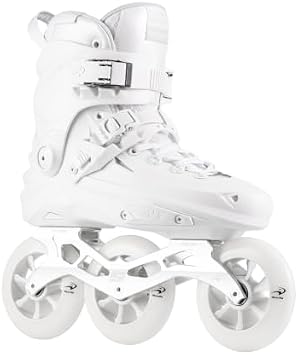 FlyingEagle X7T Reaver インラインスケート 男女兼用 3輪 110mm ハードブーツ フリースタイル アーバン インラインスケート 大人用 アルミニウムフレーム付き 安定性とコントロールのためのアウトドアフリースケート