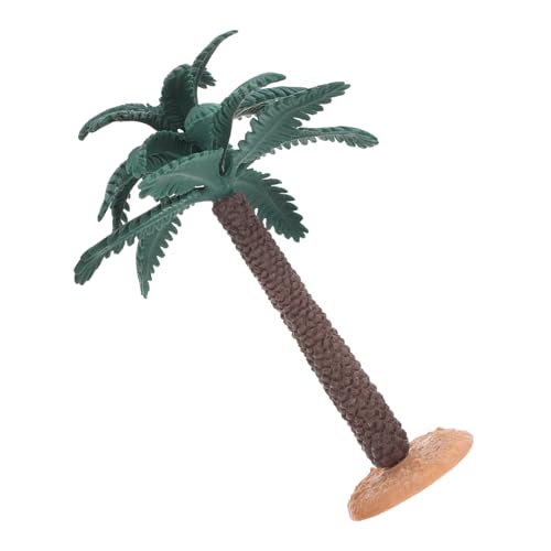Happyyami Plantas Verdes En Macetas Simuladas. Decoración En Miniatura Bajo El Agua Mini Modelos De Árboles Pequeño Árbol De Coco Feradny Arbol De Cocos Palmeras Green De Polivinilo