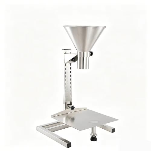 Entonnoir à large ouverture 8cm en acier inoxydable durable avec son support stable - 2