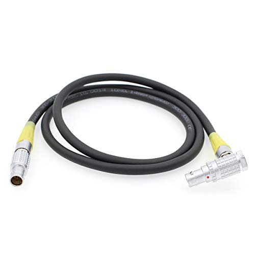 DRRI Right Angle FHG 1B 7 pin to FGG 7pin Preston Motor Cable for MDR-3 MDR-4 DM1X DM5, Run W 10P-F3