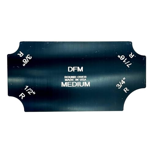 Round Over Cabinet Scraper Card - Medium Radius