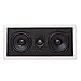 Legrand HT1LCRV1 Left Center Right in Wall Speaker Bundle, Includes 3 Speakers White Grill