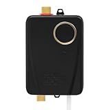 Mini Durchlauferhitzer 3500W Elektrische Warmwasserbereiter 20–50°C Wandmontage Kleindurchlauferhitzer mit LCD-Temperaturanzeige, für Küchen, Büros, Bars